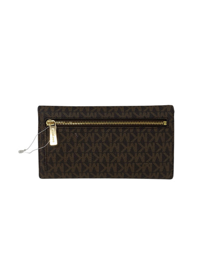Michael Kors Brown Print Wallet