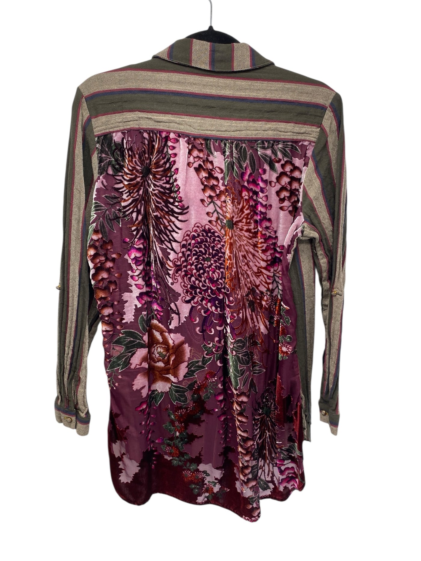 It's SO You Boutique Misses Size Large Green Multi Tops Jacket