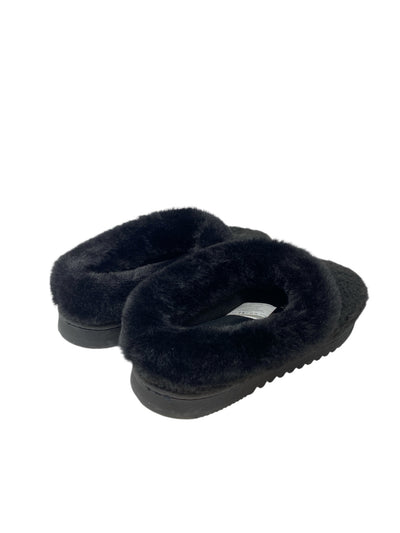 Dearfoams Women Size 9 Black Slides