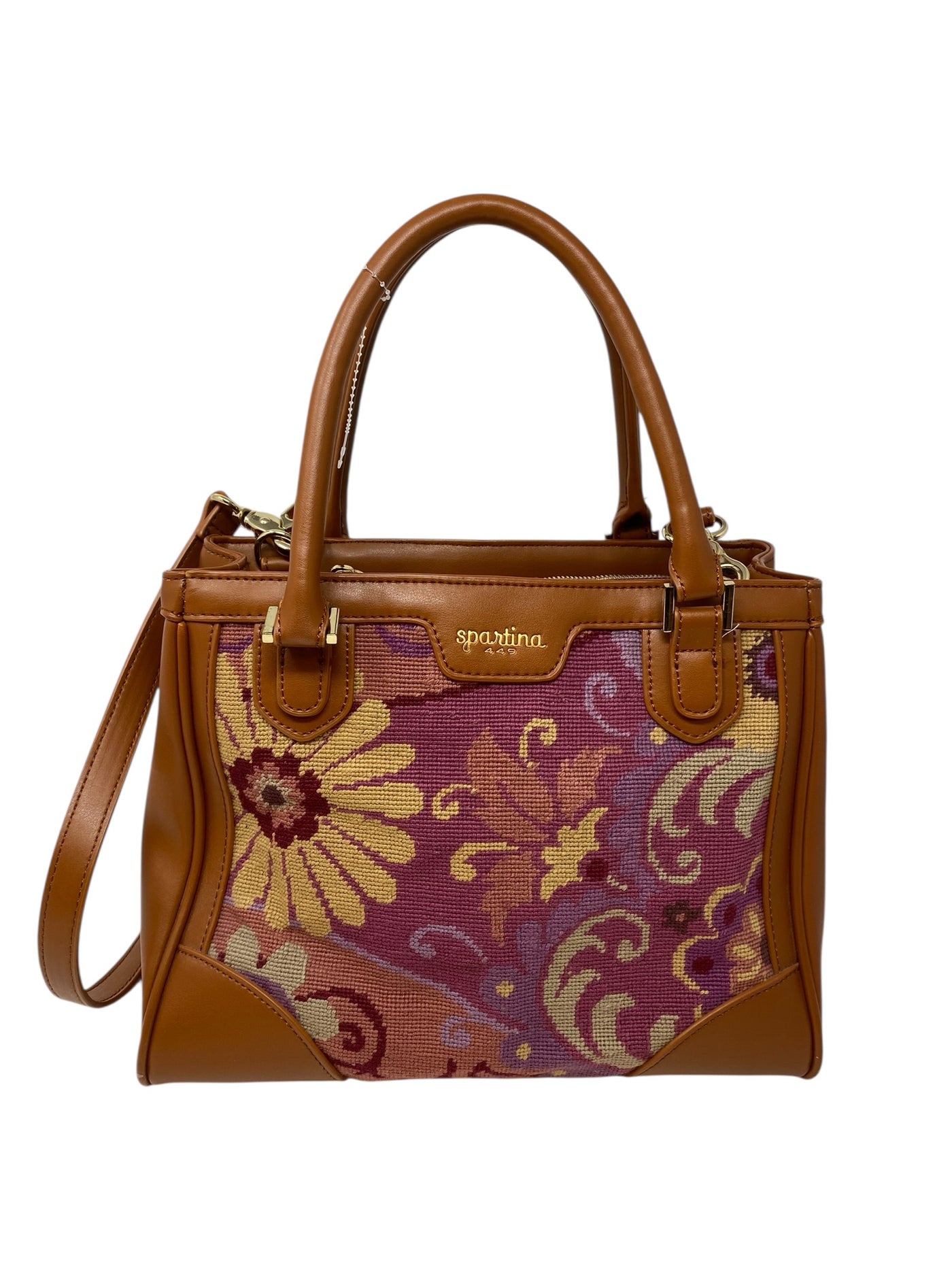 Spartina Brown Multi Purse