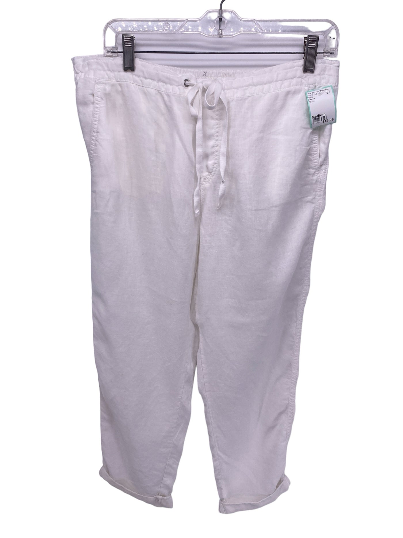 Caslon Misses Size Medium White Pants