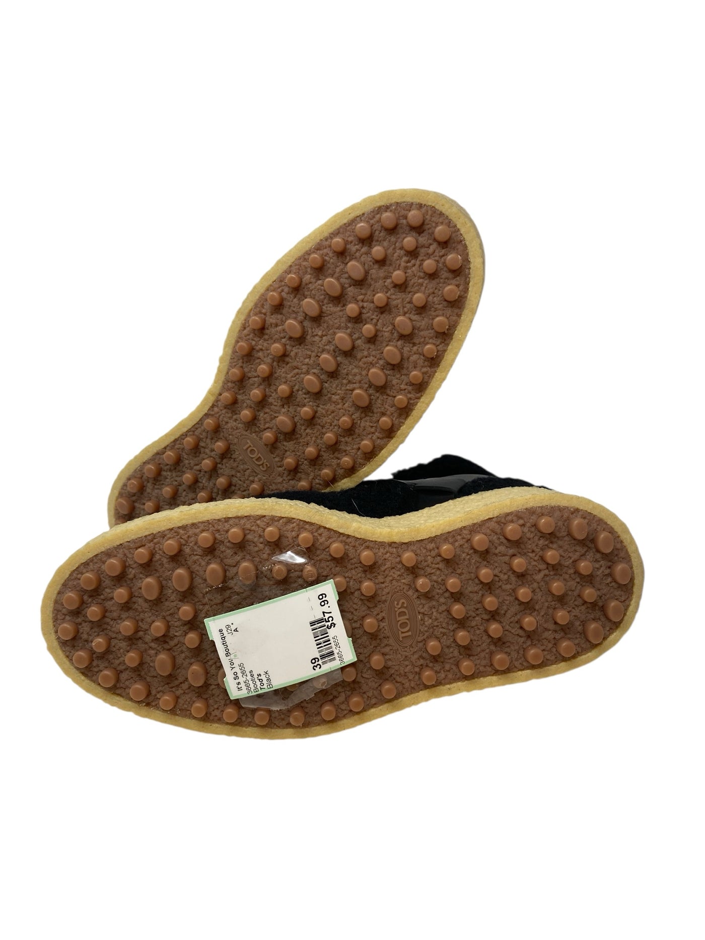 Tod's Women Size 39 Black Booties