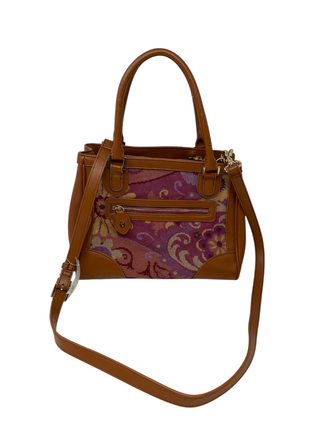 Spartina Brown Multi Purse