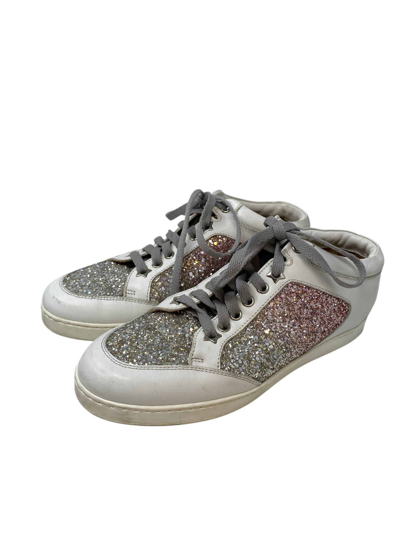 Authentic "pre-loved" Luxury Shoes Women Size 36.5 White Multi Boots