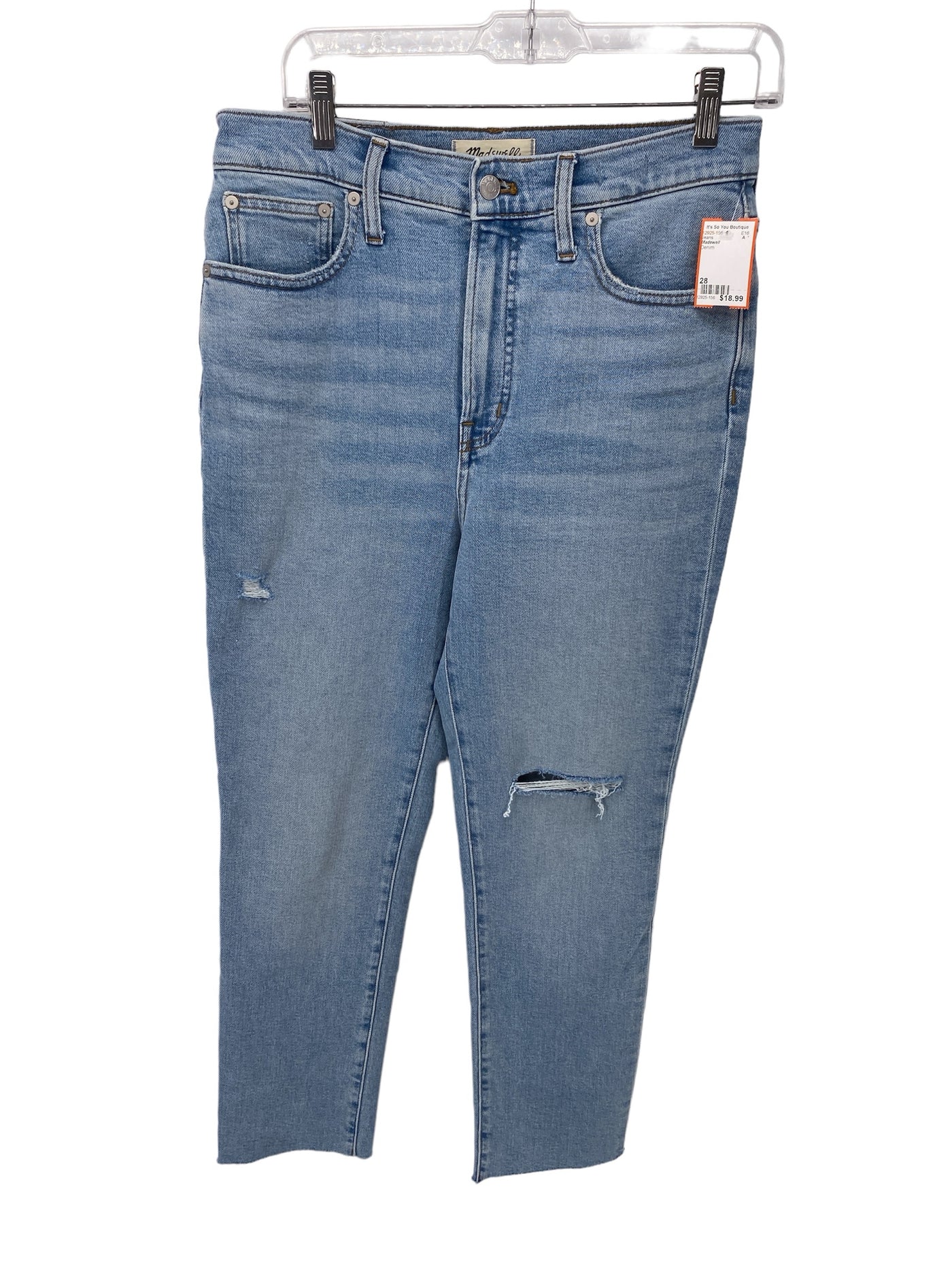 Madewell Misses Size 28 Denim Jeans