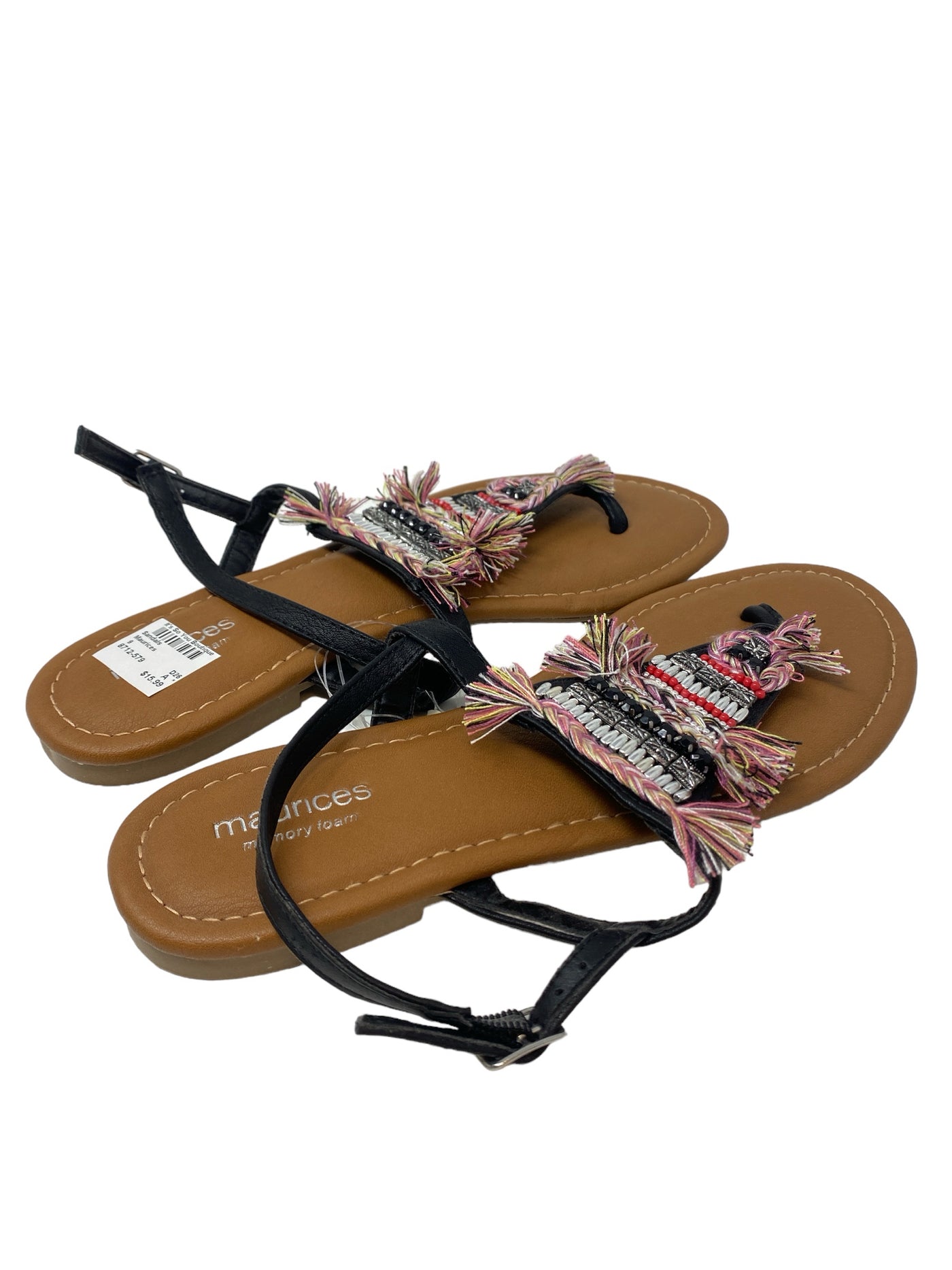 Maurices Women Size 9 Tan Multi Sandals