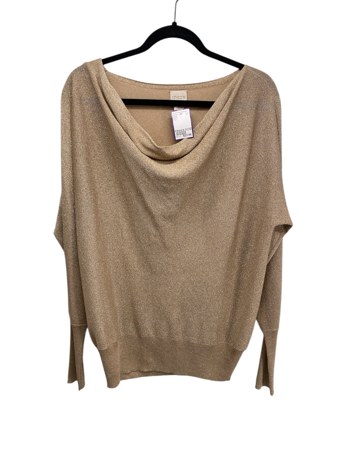 Chico's Misses Size Chico's 2 (12) Beige Sweater