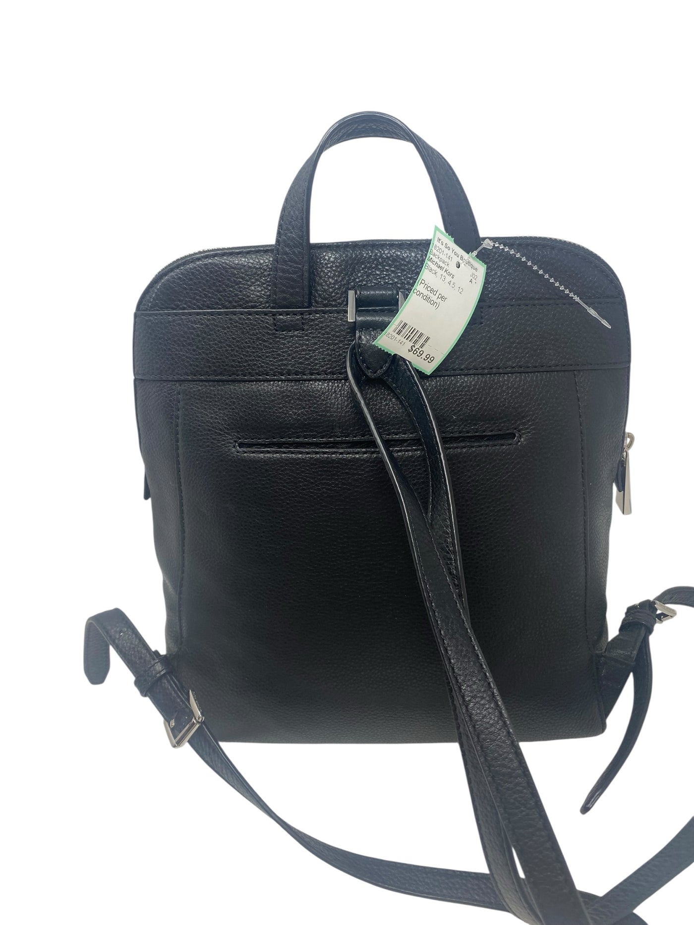 Michael Kors Black Backpack
