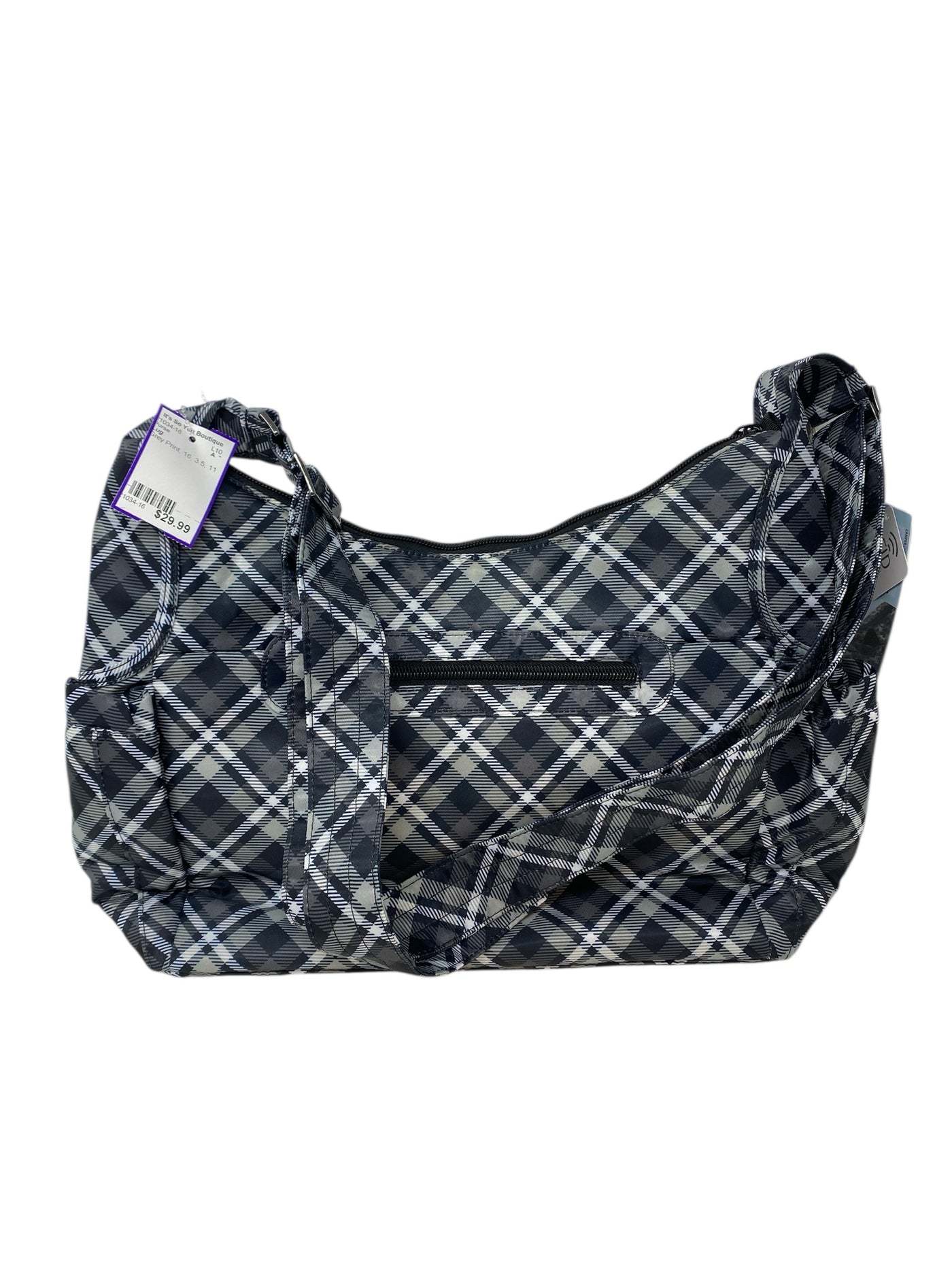 Lug Grey Print Purse