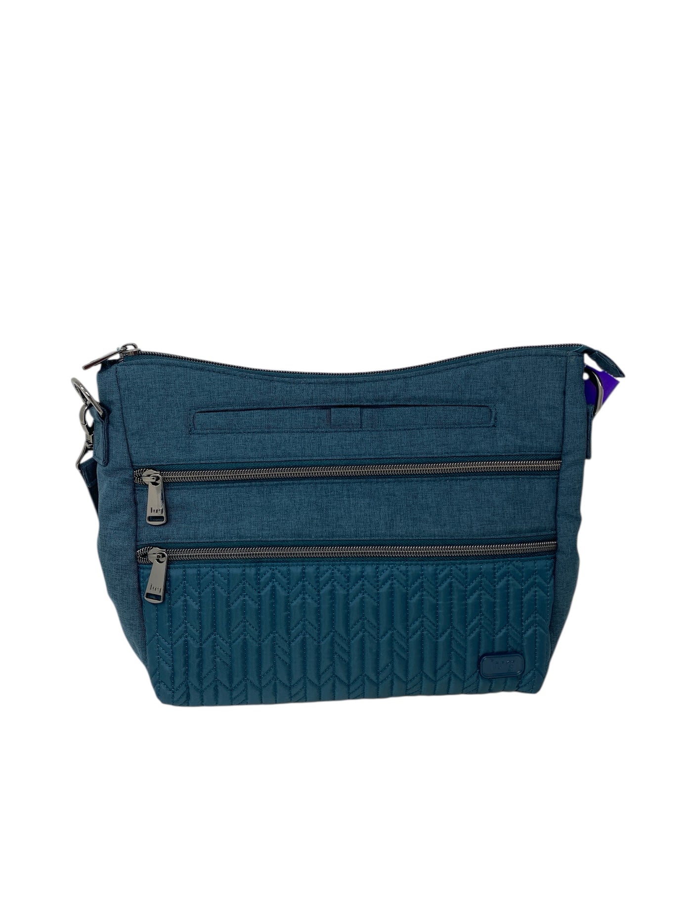 Lug Teal Crossbody