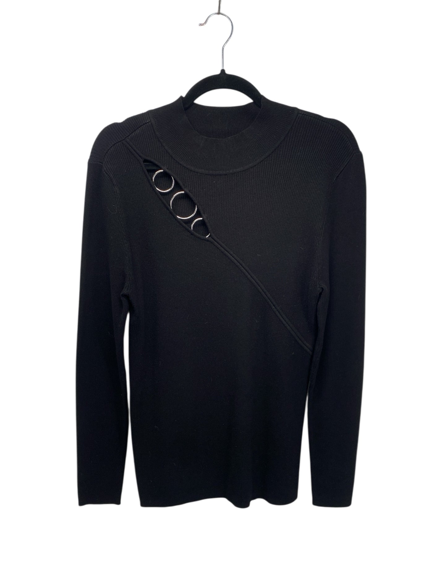 INC Misses Size XL Black Sweater