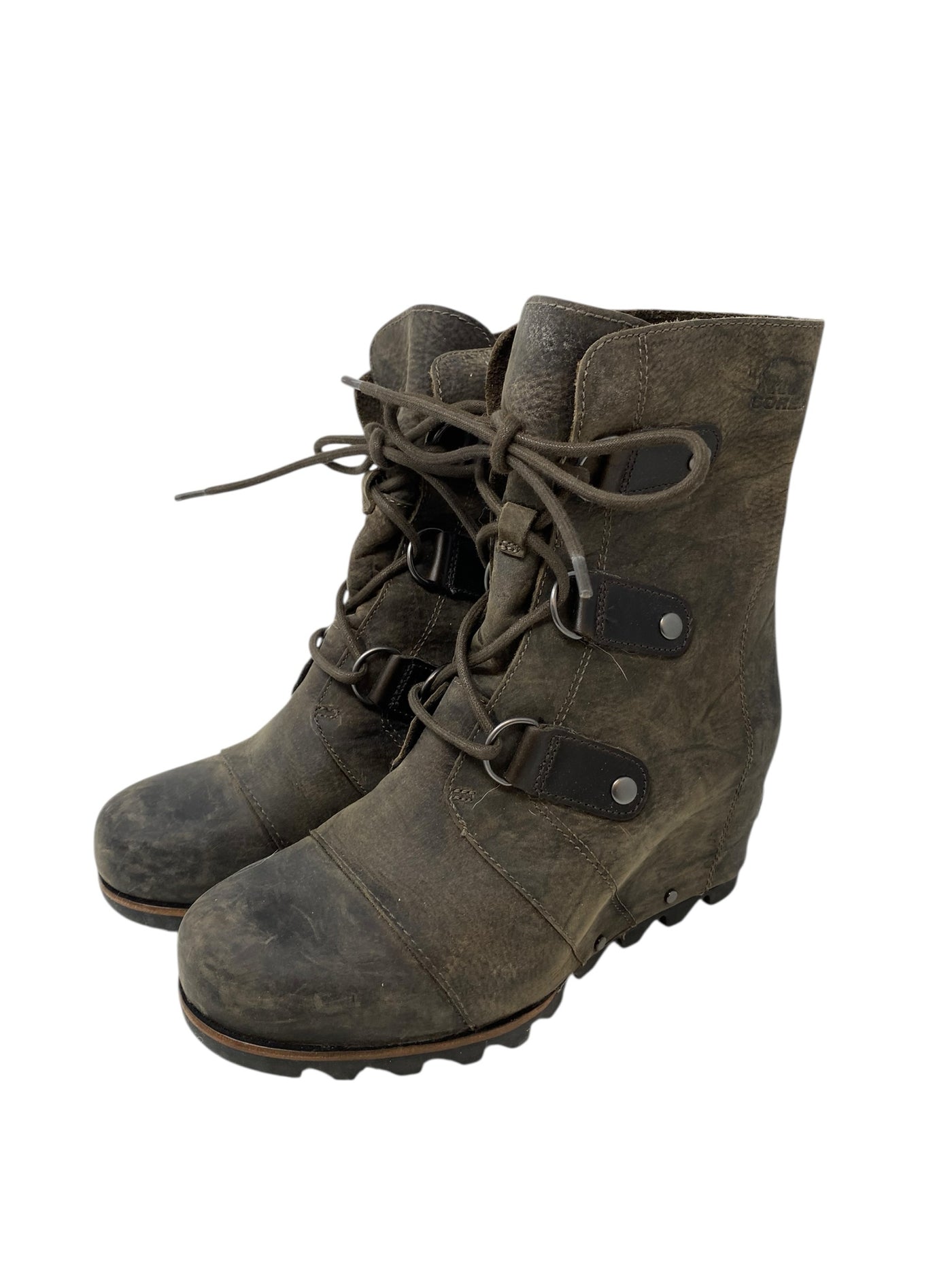 Sorel Women Size 8 Green Boots