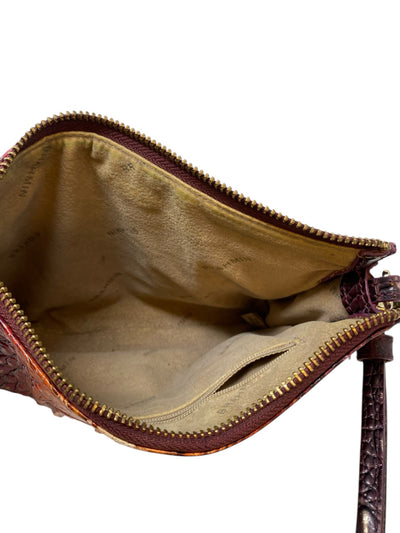 Brahmin Orange Multi Wristlet