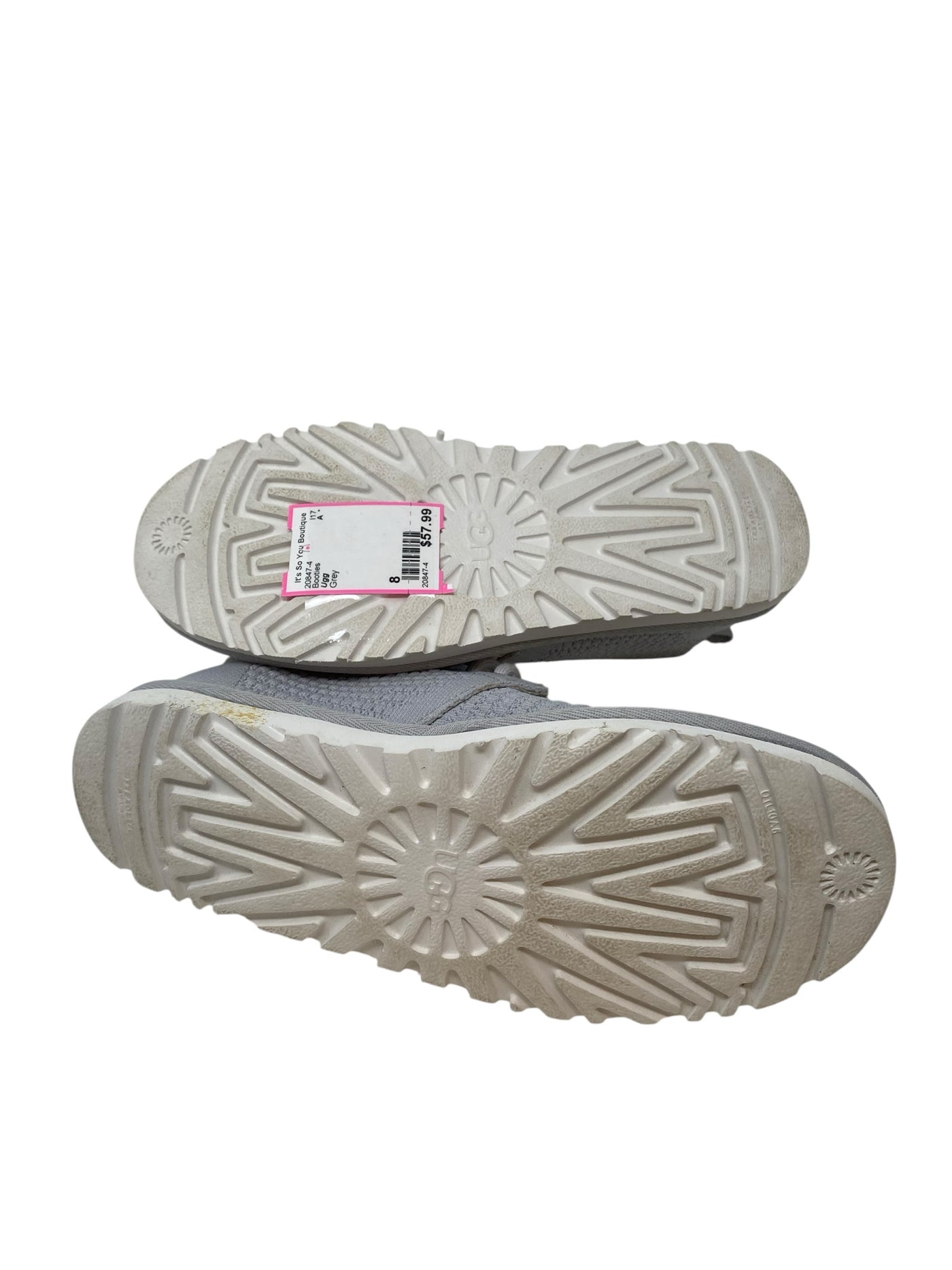 Ugg Women Size 8 Grey Booties