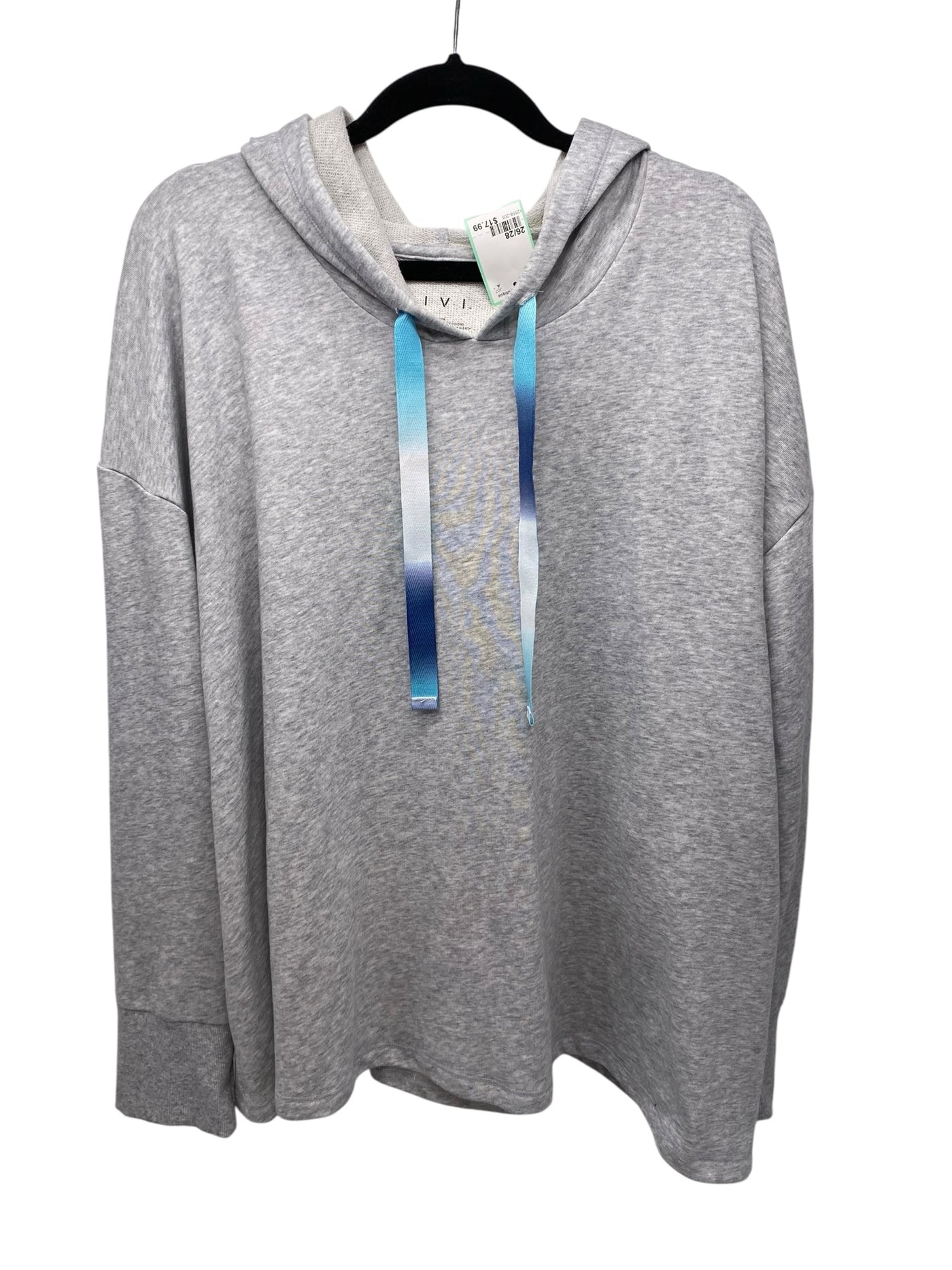livi Women Size 26/28 Grey CD Hoodie