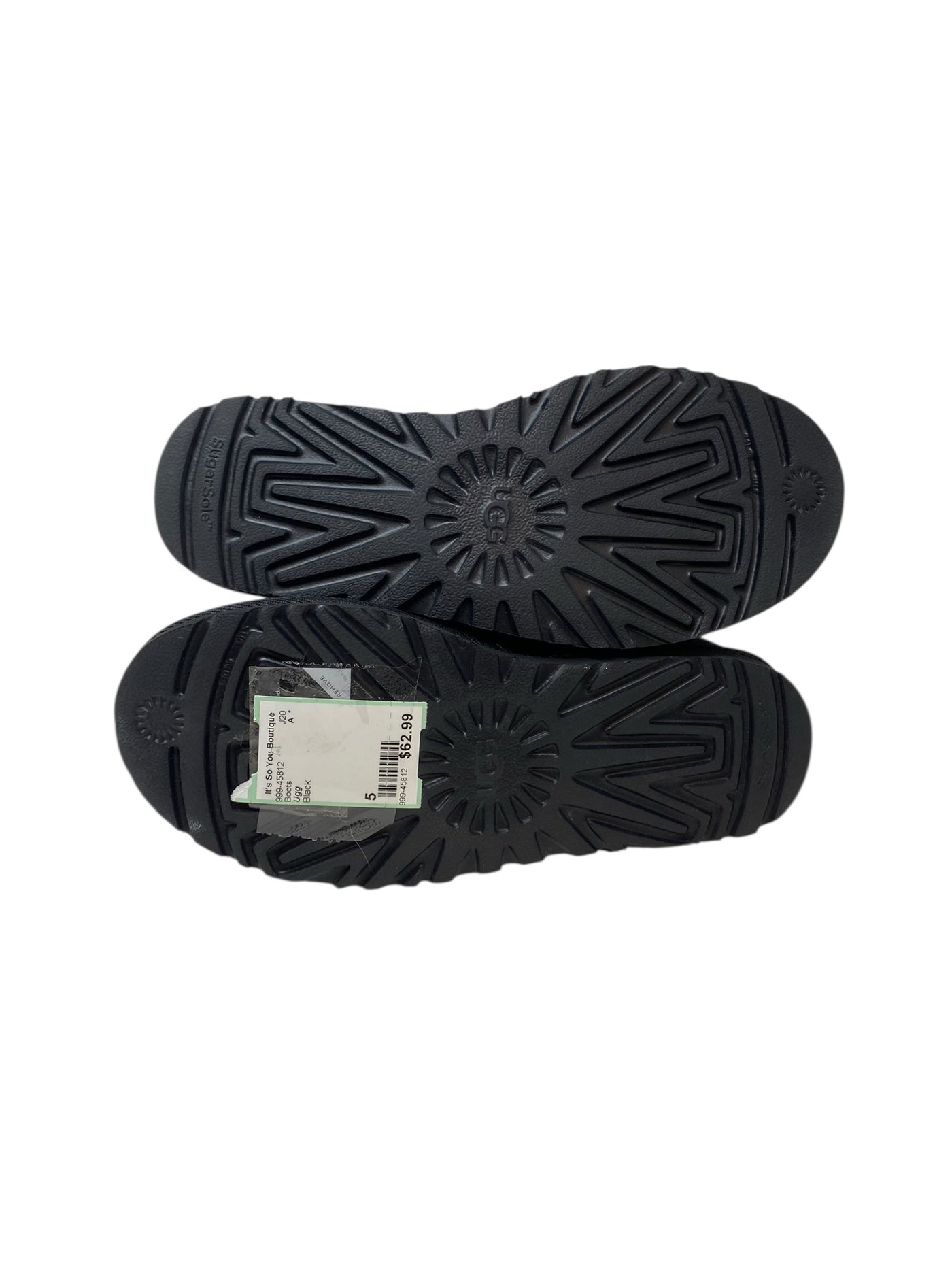 Ugg Women Size 5 Black Boots